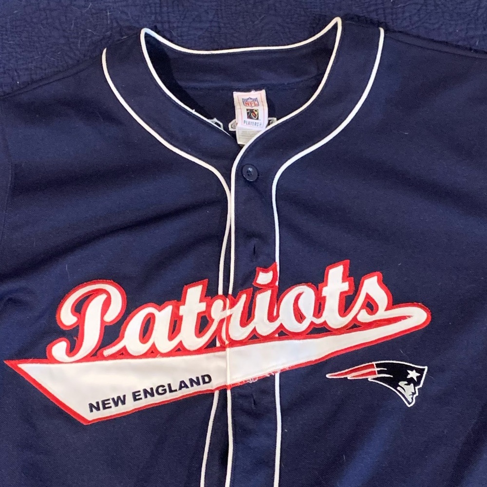 Original Teddy Bruschi #54 Patriots Jersey Size Large